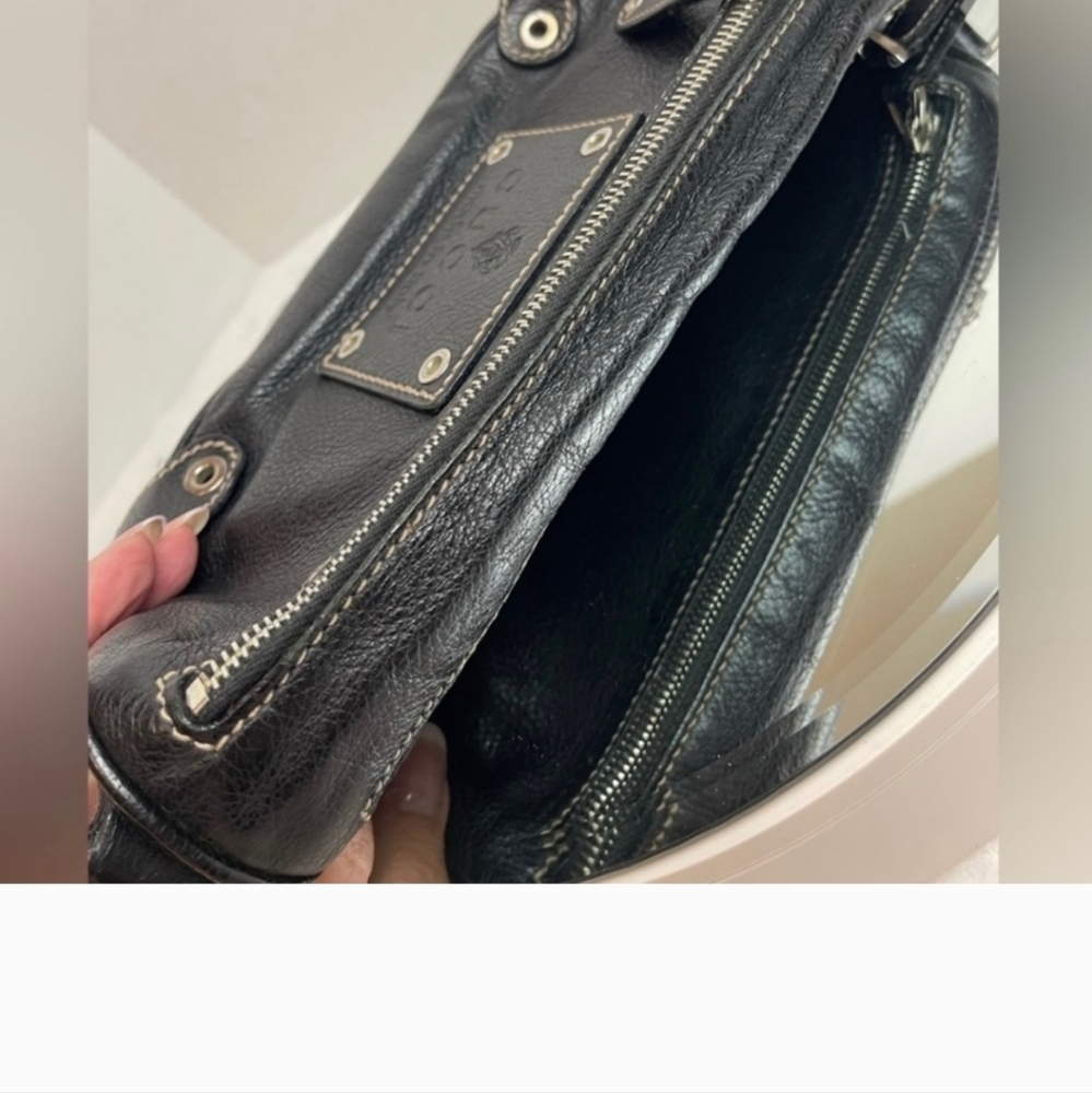 Gucci black leather 3 way belt bag Crossbody shoulder bag w/ COA, EUC - Picture 10 of 15
